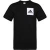 ESS CHESTLOGO T Shirt Men's Black CZ9183