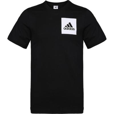 ESS CHESTLOGO T Shirt Men's Black CZ9183