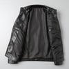 New spring and autumn men's leather jackets, Korean style handsome jackets, trendy outerwear for teenagers and students