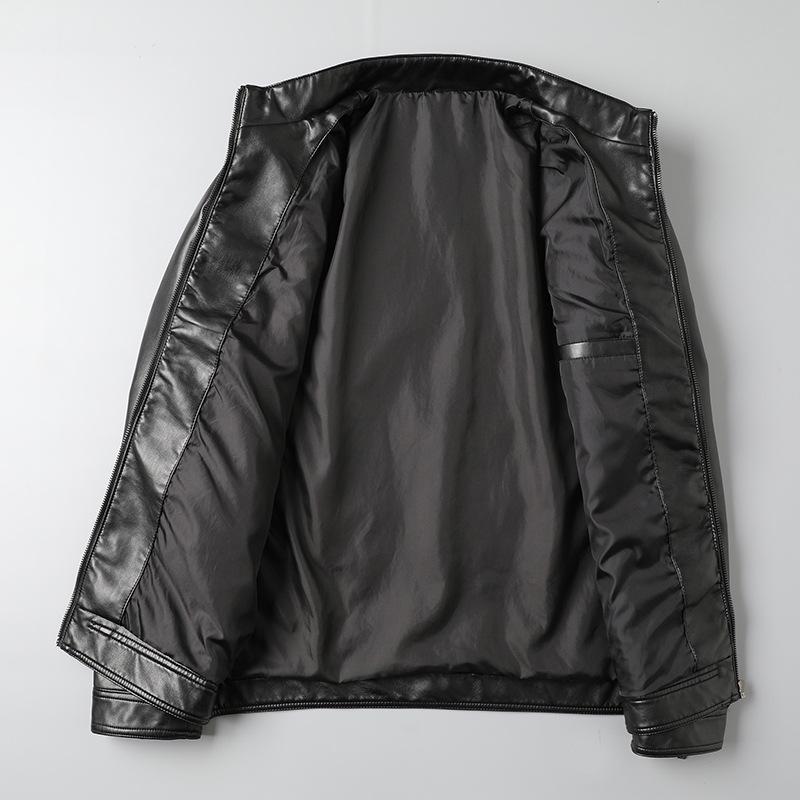 New spring and autumn men's leather jackets, Korean style handsome jackets, trendy outerwear for teenagers and students