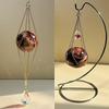 With Display Stand Stone Holder Interchangeable Tabletop Ornament Crystal Holder Cage