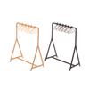 1/12 Dollhouse Clothes Rack Garment Organizer Hangers Set Dollhouse Mini Furniture Decoration Dolls House Accessories