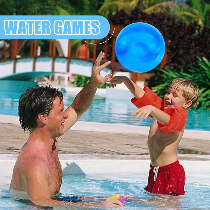 2/4 Pezzi Palla Rimbalzante con Pompa, Palle Rimbalzanti Marmo da 8,7 pollici Palla Calcio Gonfiabile in Gomma Giocattoli per Giochi Estivi all'Aperto per Bambini