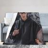 True Beauty Series Hwang in Youp Cha EunWoo Fleece Blanket  Customized Throw Blanket for Bed Sofa Couch 125*100cm Bedspread