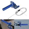 7/8" 22mm Aluminum Throttle Grip Twist Quick Action Gas Throttle Settle With Cable For Motorcycle Dirt Pit Bike 50cc 110cc 125cc