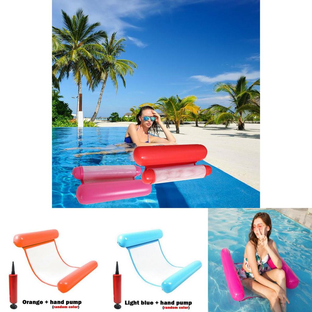 Luksusowy dmuchany hamak wodny do pływania dla maksymalnego relaksu i zabawy w basenie