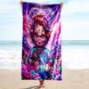 1PC Custom Name Cosmic Child's Play Beach Towel Highly Absorbent And Sand-Resistant Towel for Swimming, Pool, Yoga, And Travel Lightweight