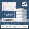 4-Piece Thickened Disposable Bed Sheet & Duvet Cover Set for Travel & Hotels