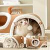 Faltbares Tunnelbett für Alle - Indoor- und Spieltunnel für Katzen