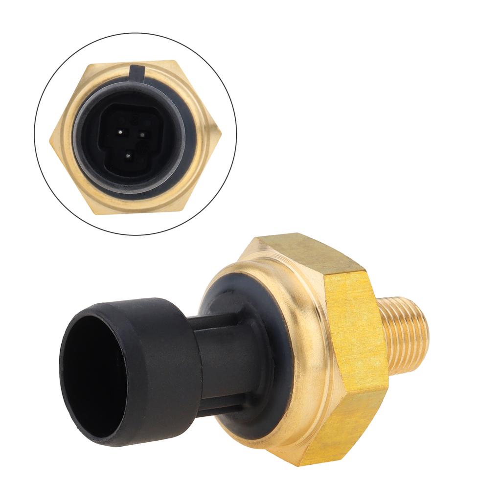 Exhaust Back Pressure Tube Sensor  Fit for 3C3Z9D477BA 598-113 1840078C1,With Wire Kit Fit And1 Pair of Gloves