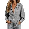 Women's Casual Striped Long Sleeve Button Down Shirt for Work Everyday Wear