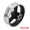 10 Inch Electric Scooter Wheel Hub 10 Inch Aluminum Alloy Wheel Rim 10x2.50 Tires Rims Motorcycle Accessories