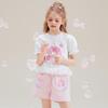 Hello Kitty Melody Cartoon Girls' Summer T-shirt & Shorts Set