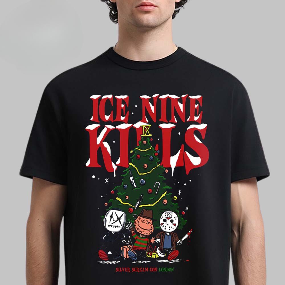 2026 New Ice Nine Kills Cotton Band Shirt Unisex Summer Short Sleeve Fashion Brand Tee Luxury Casual Vintage Tshirt