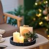Dekorative Schale mit Wellenrand, modern, runde Form, multifunktionale Schale, neue Aufbewahrungsschale, Couchtisch