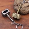 Small Size Portable Beer Bottle Openers Keychain Multifunction Hammer Of Thor Shaped