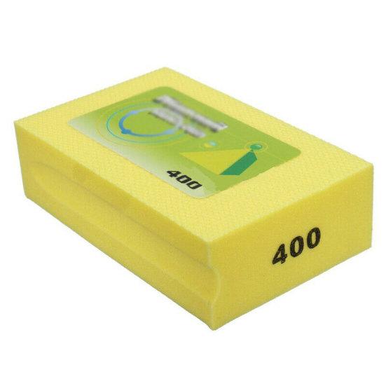 60-3000 Grit Diamond Hand Polishing Pad Block Granite Marble Glass Grinding
