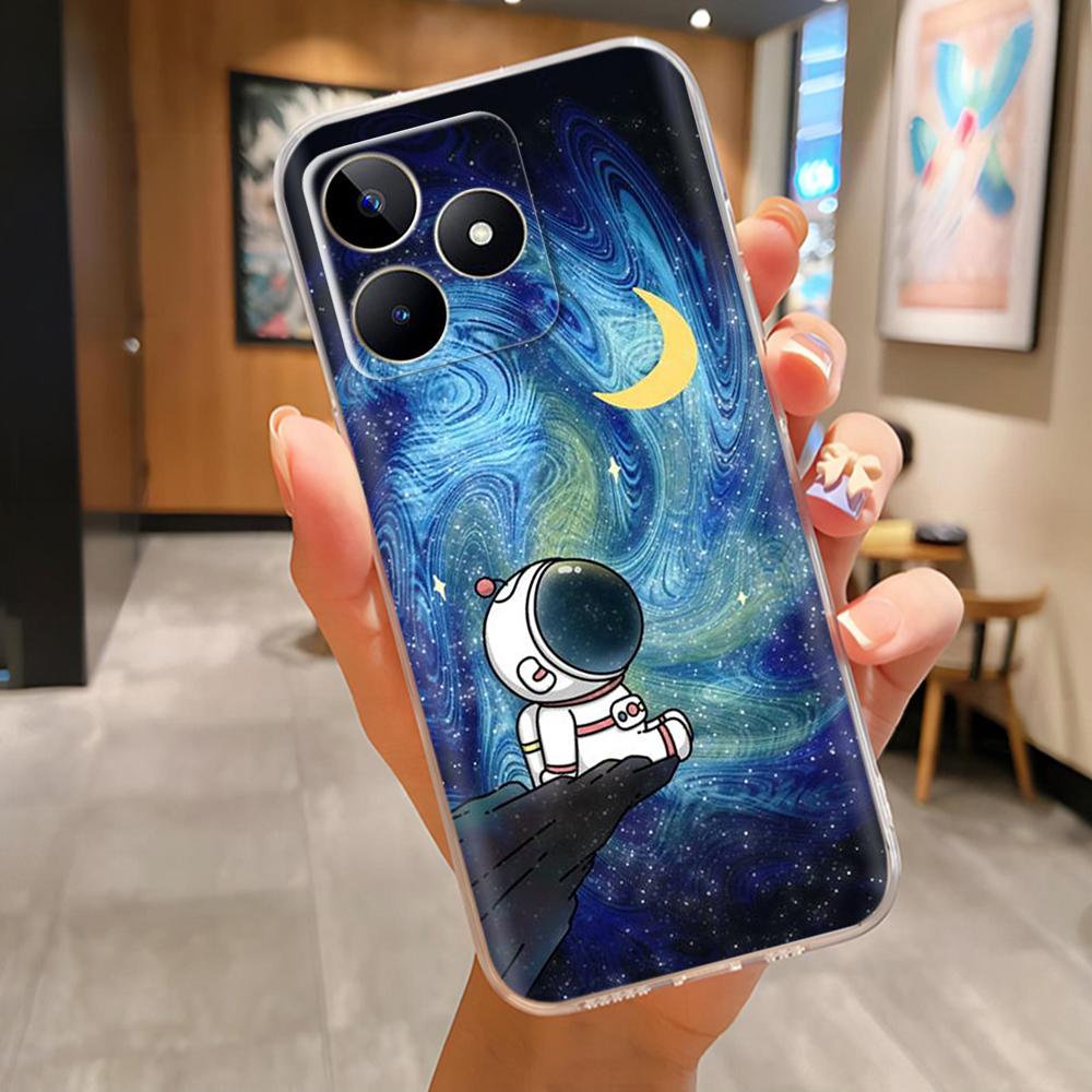 For Realme C53 Phone Case Realme C51 Full Protection Back Cover For Realme C53 Case C51 Soft Silicone Protector Shell Fundas
