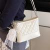 Wholesale Hot Sale Fashion Diamond Simple Korean Version Temperament Bucket Bag Women Commuter Style Versatile High Sense Messenger Bag