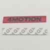 3D Metal Car Styling Logo 4 MOTION Fender Side Badge Rear Trunk Emblem Sticker For VW Tiguan Arteon Golf Polo Jetta Accessories IF2