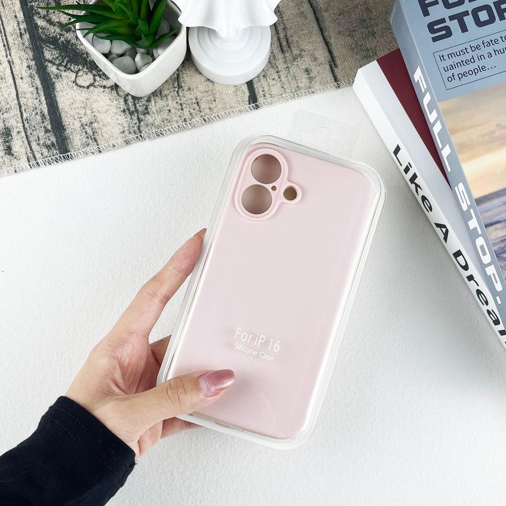 High-quality Liquid Silicone Mobile Phone Case Iphone16promax/15/14 Apple 13 Full-invest Anti-fall Protection Case
