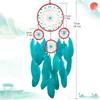 Dream Catcher Hand-woven Wind Chime Wall Hanging Ornaments For Living Room Bedroom Birthday Holiday Gifts Home Decoration Crafts