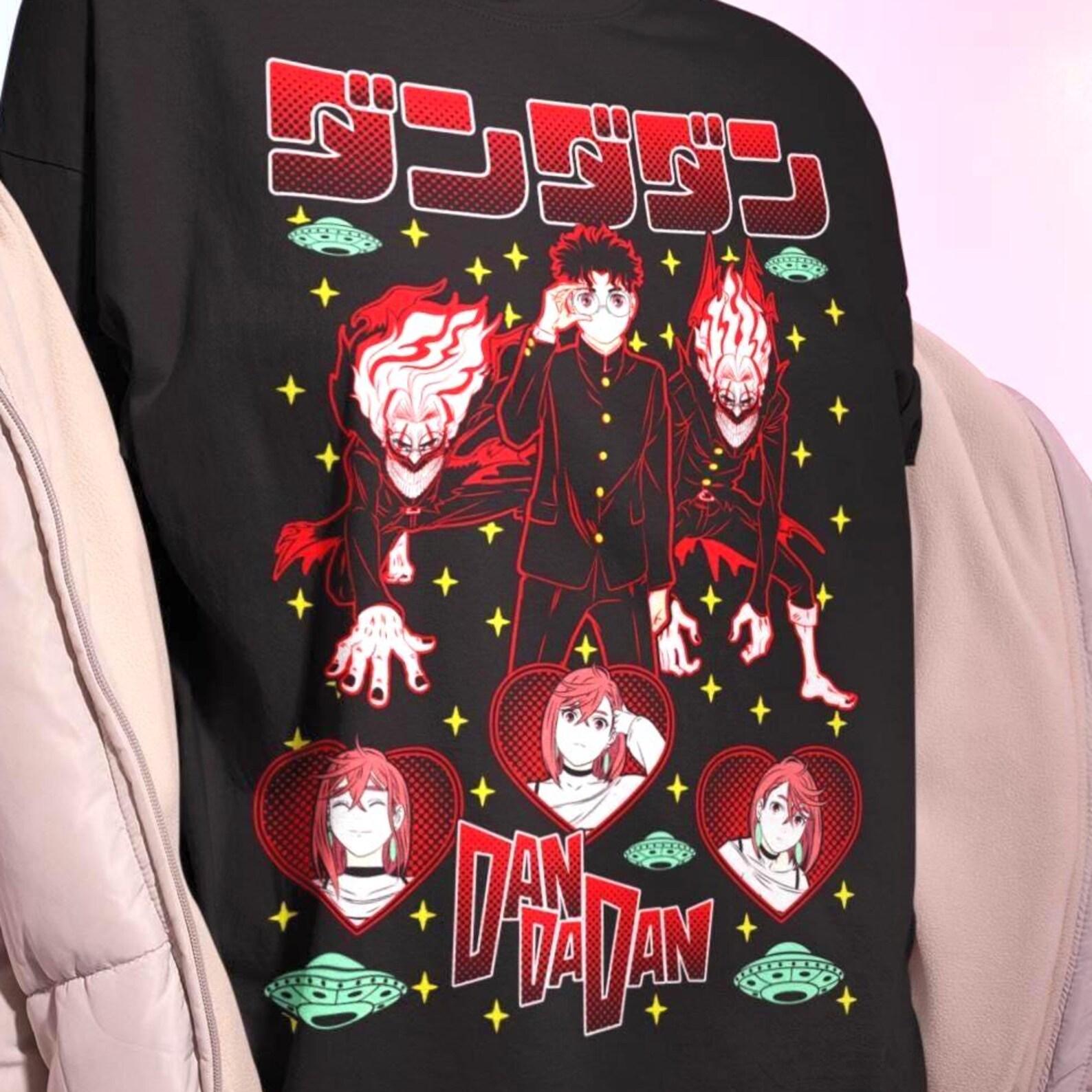 Okarun Momo Ayase Anime T-Shirt – Manga Graphic Tee,Okarun Shirt,Ken Takakura Sweater S