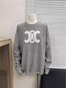 Men's CE Home 25SS Autumn/Winter Big Logo Jacquard Knit Sweater