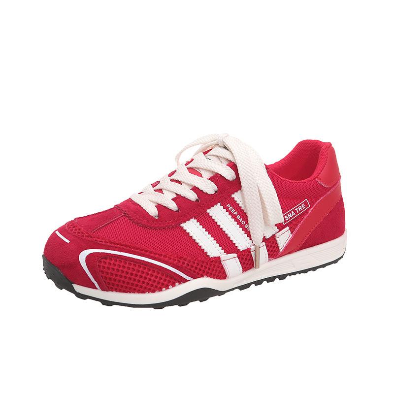 Pretty Feifei | Autumn Breathable Inner Height Increase German Training Shoes Women's Shoes Versatile Casual Shoes Comfortable Sports Shoes Women's
