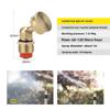 Fine Mist High-Pressure Copper Nozzle for Dust Control and Cooling In Construction and Agriculture