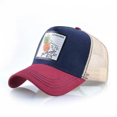 Snapback síťovaná kšiltovka Muži Ženy Plážové Ležérní Klobouky s kšiltem Prodyšná Bavlna Táta Klobouk Trucker Čepice