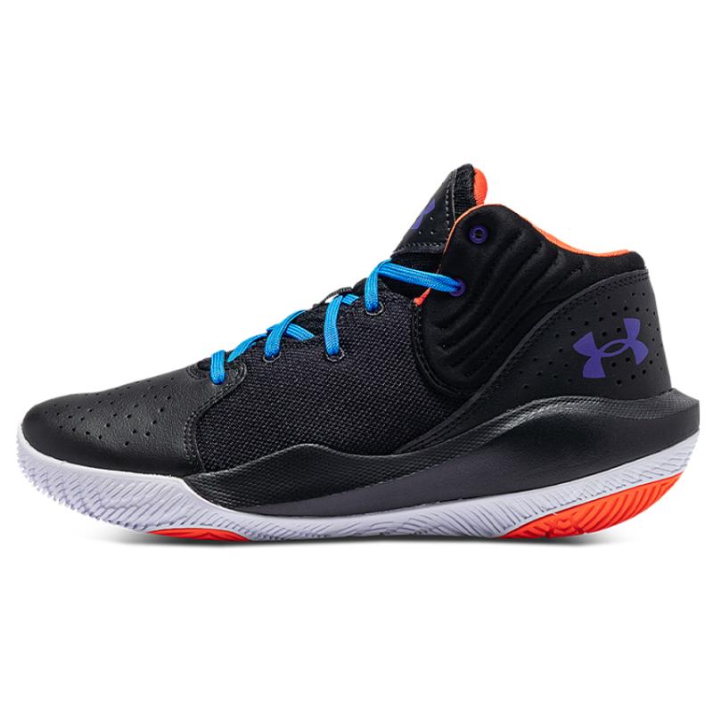 

Under Armour Jet 21 Black Blue Orange Sneakers 3024260-003 44.5
