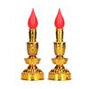 Candle Lamp LED Low Power Consumption Chinese Style Traditional Retro Buddhist Decor LampSingle