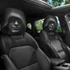 Grappige Cartoon Auto Hoofdsteunhoezen, Universeel Ademend Elastisch Stoel Nekkussen Beschermer, Halloween Spookachtige Auto Interieur Decoratie