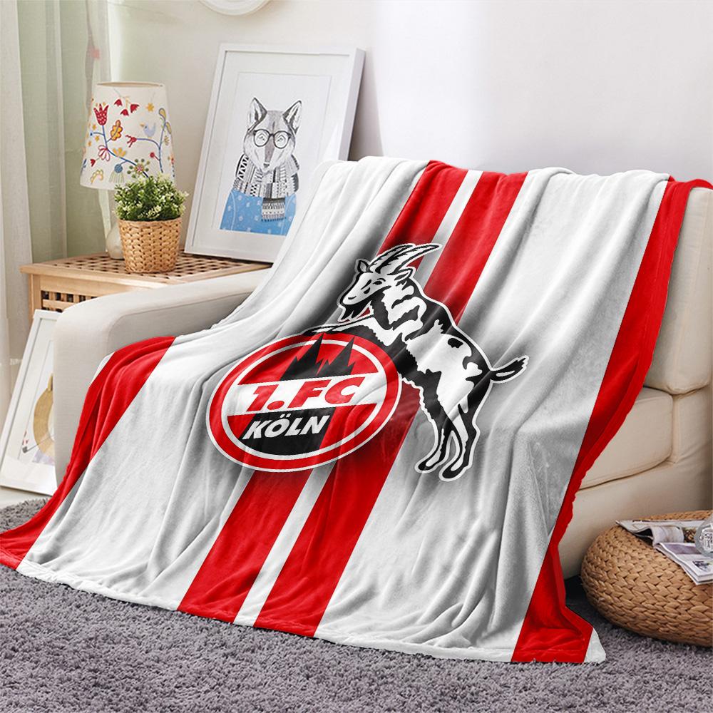 1. FC Köln Flannel Blanket, High quality Comfortable for All Seasons, Home Decor, Warmth and Comfort