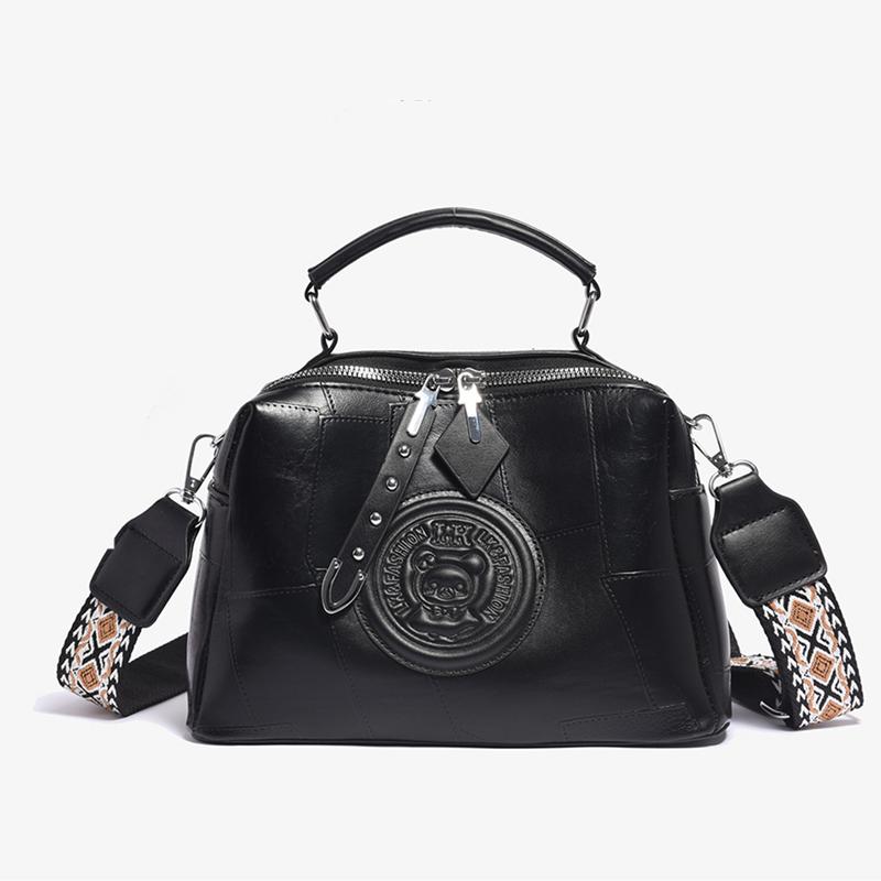 Soft Pillow PU Women's Bags Large Capacity Women's Shoulder Bag Wide Strap Crossbody Bags Luxury Designer Fashion Bags