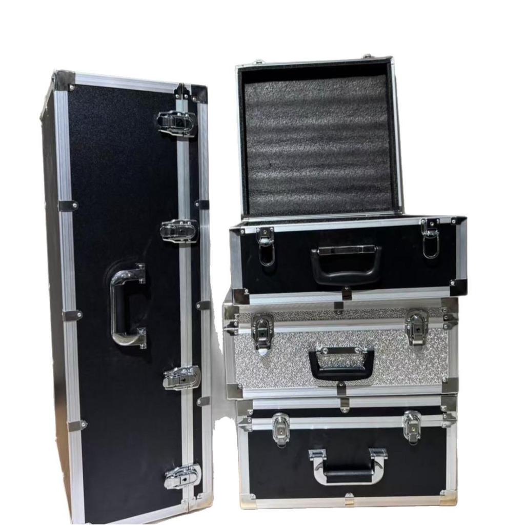 Customized Aluminum Alloy Shockproof Flight Case - Compression-Resistant Instrument Tool Box Trolley