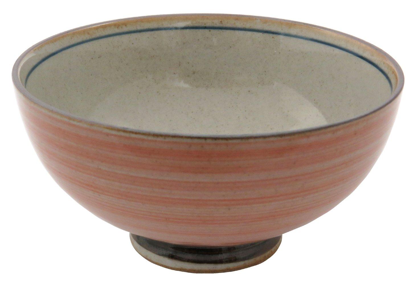 

Hasami Tenryu rice bowl ware, Pottery, Thousand-Step Gosu-wrapped (red) красный