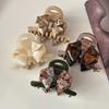 Hairpin Retro Bow Acetate Hair Claw Hair Clip Shark Clip Fashion Solid Color Shark Clip  Travel