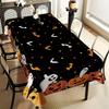 Halloween Pumpkin Rectangle Tablecloth for Table Decor Home Dinner Reusable Table Cloth for Party Picnic Halloween Decorations