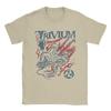 Trivium Screaming Dragon T Shirts Unisexs  Cotton Novelty TShirt Crewneck  Tees Short Sleeve Tops Summer