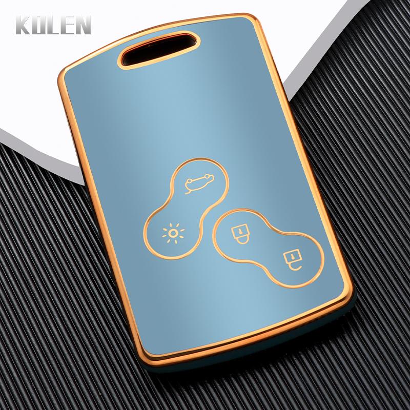 

ТПУ чохол для ключів від автомобіля Cover Shell Fob для Renault Duster Captur Clio Logan Megane Koleos Scenic Nema Fluence Zoe Keyless Accessories