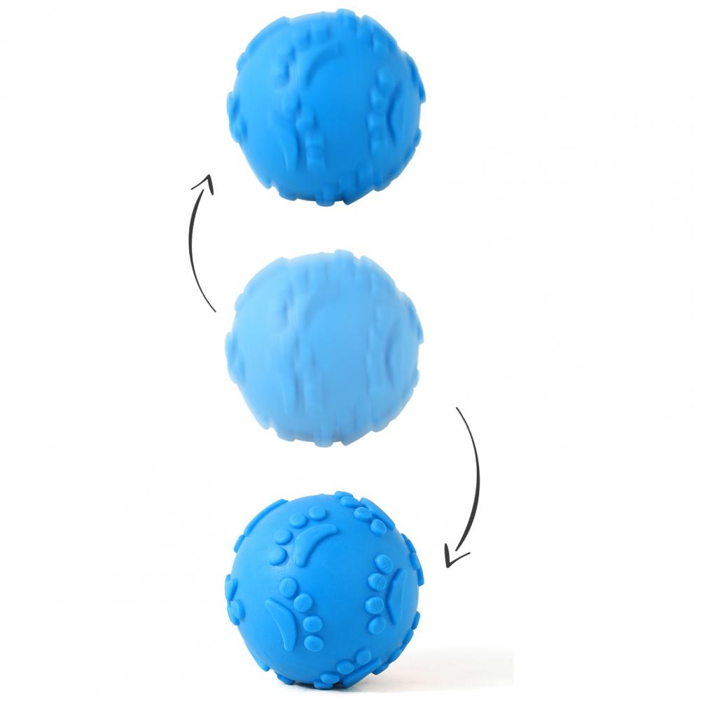 Fetch Toy for Small Dogs Tpr Material Dog Toy Durable Dog Squeaky Ball Toy for Chewers Teeth Chew for Small Dogs Pet Chew Ball