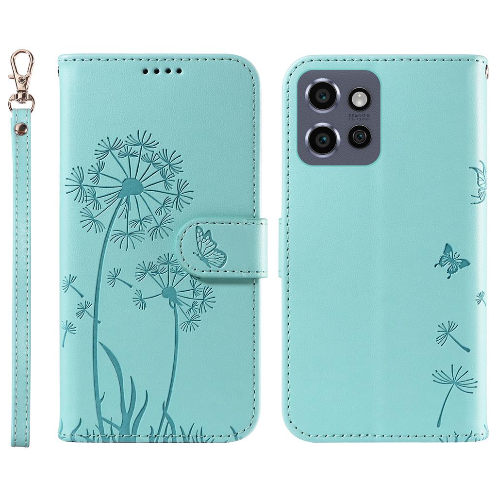 For Motorola Edge 60 Neo 5G/Edge 50 Neo 5G/S50 5G/ThinkPhone 25 5G Leather Case Wallet Phone Cover Dandelion Imprint