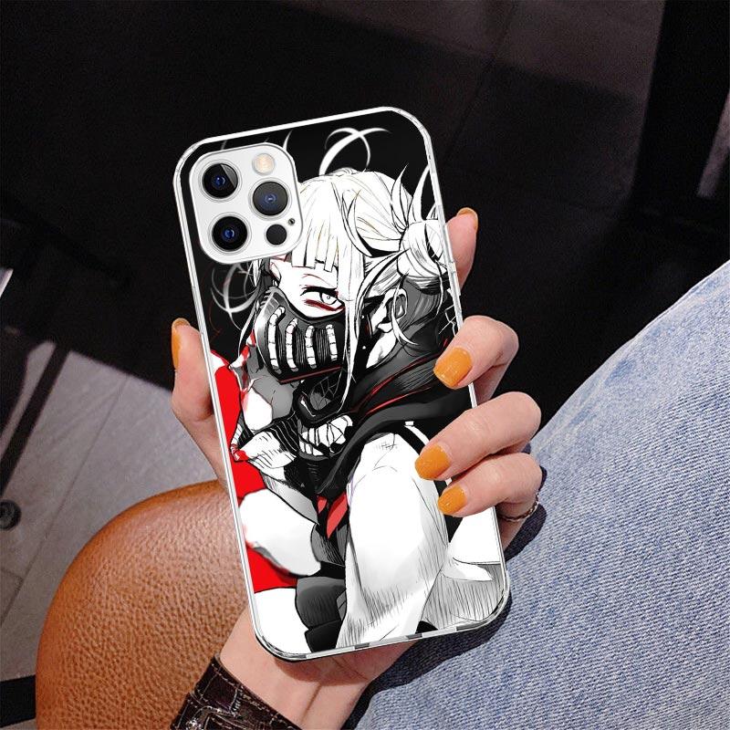 Himiko Toga Waifu Anime Phnoe Case for Iphone 17 Air 16 11 12 13 Mini 14 Plus 15 Pro Max 7 8E SE 2020 16ProMax Phone Cover Coque