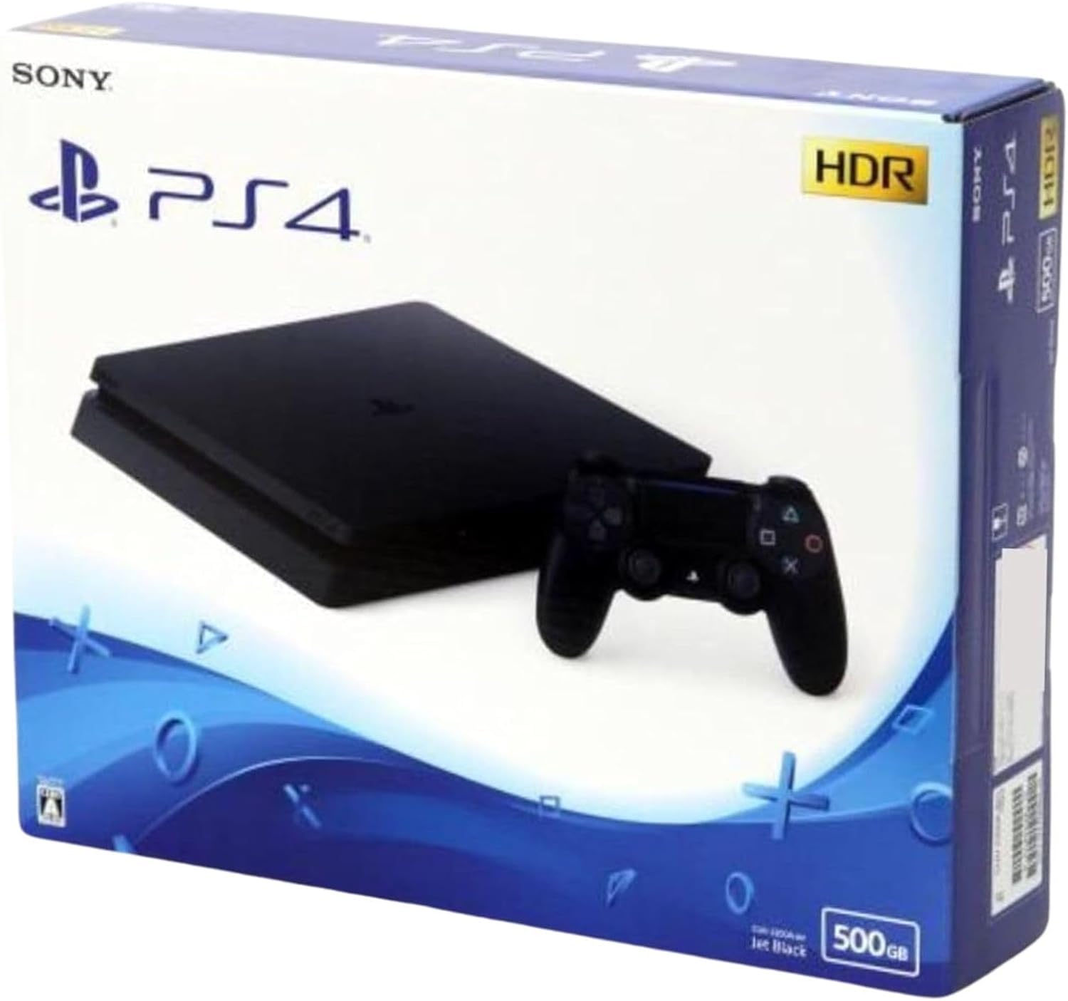 

Восстановленная SONY PlayStation 4 Jet Black 500 ГБ PS4 Slim с гарантией CUH-2100AB01 (Прекращено) 180-дневный