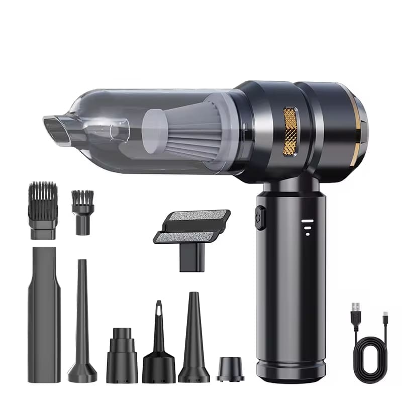Aspiradora de coche de 39000 PA, portátil, de alta potencia, inalámbrica, con motor sin escobillas, potente eliminador de polvo, ideal para electrodomésticos.