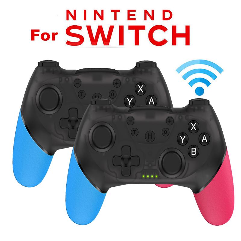 

Беспроводной игровой контроллер для Nintendo Switch Pro Консоль Управления Ручка Двигатель Вибрация NFC Датчик