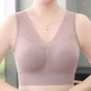 Middle-Aged and Elderly Women's Push-Up Anti-Sagging Mom Bra, Wireless Sports Beauty Back Style Seamless Push-Up Bra