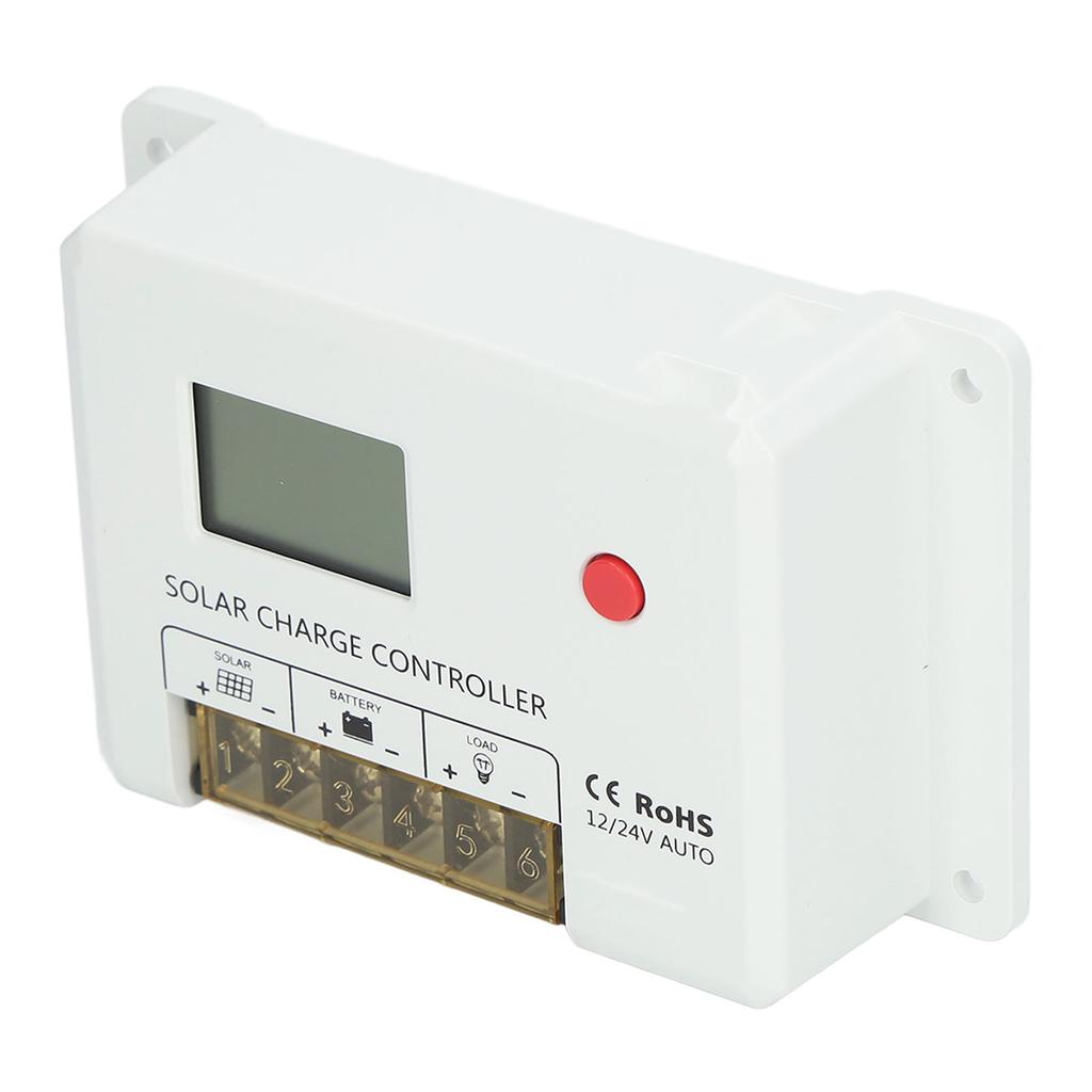 Solar Charge Controller Charging Parameters Adjustable MOS Circuit PWM Solar Charge Regulator 12V 24V 20A